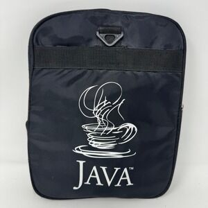 Vintage Sun Microsystems Java Programming Tech Bag Messenger Duffle Black Rare
